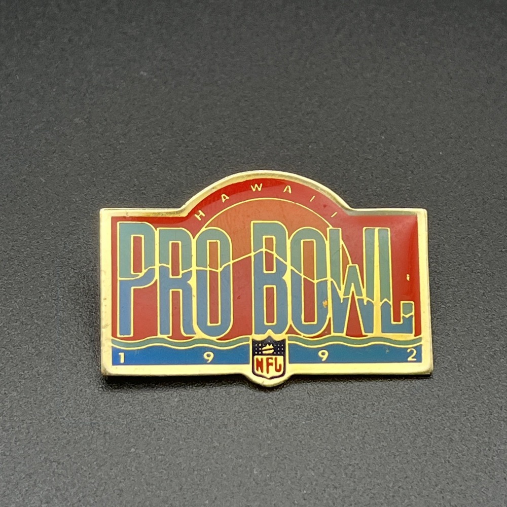 1992‎ NFL Football Pro Bowl Hawaii All-Star Game Lapel Hat Pin
